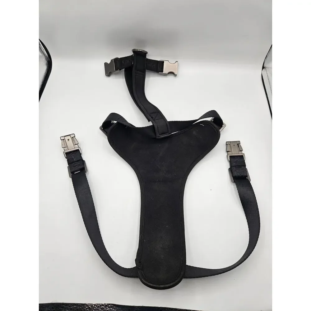 REDDY Jacquard Dog Harness Black For Large Dogs‎ Black NWOT